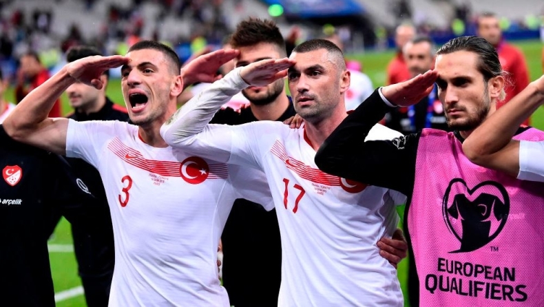 Την τιμωρία της Τουρκίας από την UEFA ζητάει η Γαλλία