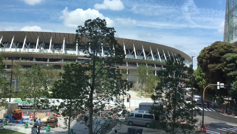 Ολοκληρώθηκε η κατασκευή του Ολυμπιακού Σταδίου του Τόκιο