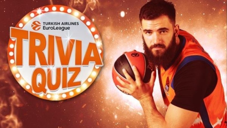Παίξτε στο EuroLeague Trivia Quiz και κερδίστε μια φανέλα του Ντούμπλιεβιτς