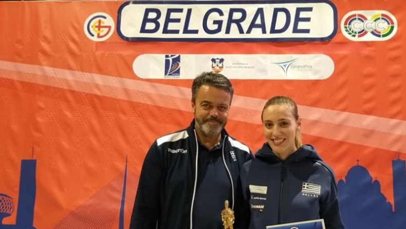 Κορακάκη: Ισοφάρισε το παγκόσμιο ρεκόρ στο Βελιγράδι! (pic)