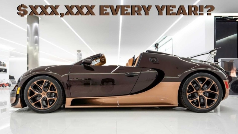 Ζαλάδα προκαλούν τα έξοδα μιας Bugatti! (vid)