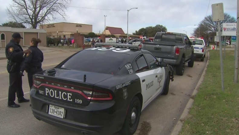 Συναγερμός στο Τέξας: Ένοπλος άνοιξε πυρ σε εκκλησία, δύο νεκροί (pics)