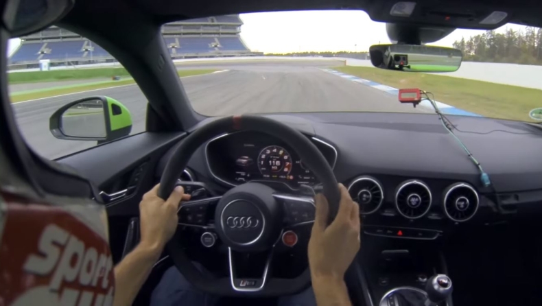 To Audi TTRS «βάζει τα γυαλιά» στο R8! (vid) 