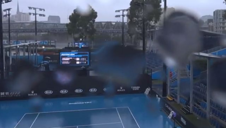 Australian Open: Στην αναμονή λόγω βροχής η Σάκκαρη!