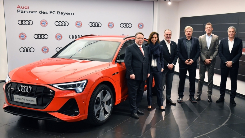 Η Μπάγερν Μονάχου θα οδηγεί Audi έως το 2029 