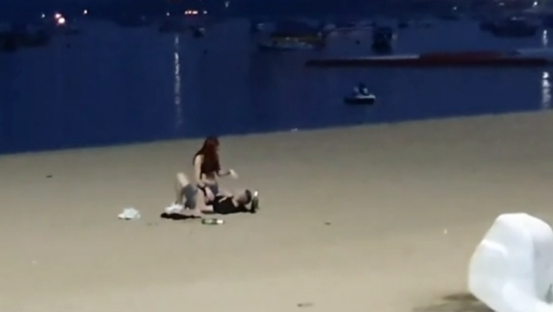 Τουρίστες έκαναν σεξ στην παραλία τύφλα στο μεθύσι και βρέθηκαν στο κρατητήριο (pics & vid)