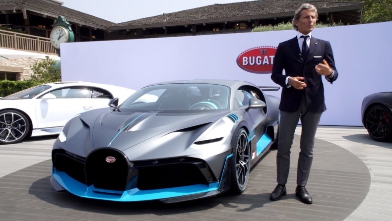 To αφεντικό της Bugatti οδηγεί... Porsche!