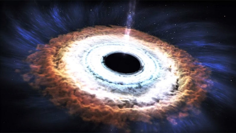Η πιο διάσημη μαύρη τρύπα καταγράφηκε να «φτύνει» σωματίδια με την ταχύτητα του φωτός! (pics)