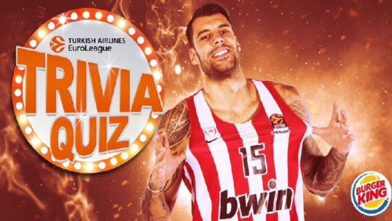 Παίξτε στο EuroLeague Trivia Quiz και κερδίστε μια φανέλα του Πρίντεζη