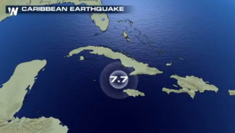 Ισχυρή σεισμική δόνηση 7,7 βαθμών στην Καραϊβική: Προειδοποίηση για τσουνάμι στην περιοχή (vid)
