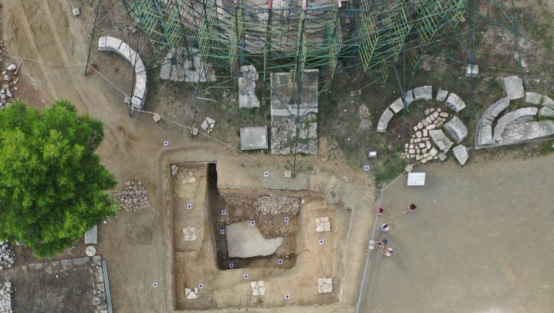 Ανακαλύφθηκε νέο οικοδόμημα κάτω από τη Θόλο στο Ασκληπιείο Επιδαύρου