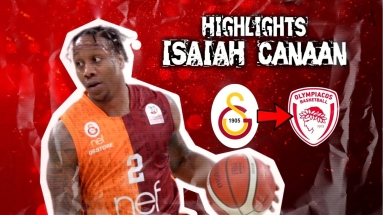Τα highlights του νέου παίκτη του Ολυμπιακού, Αϊζάια Κάνααν στη σεζόν 2021-22