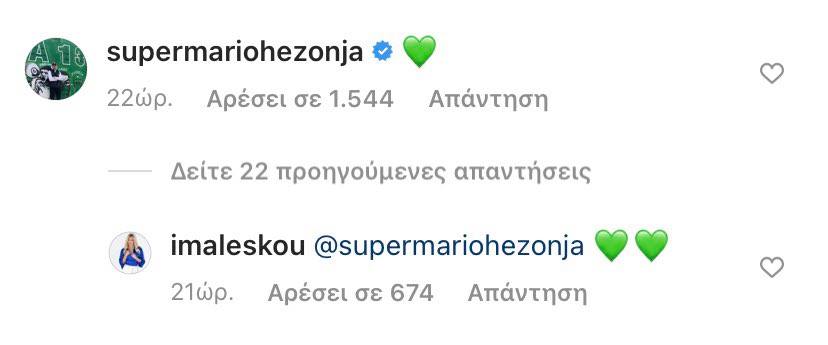 H απάντηση της Μαλέσκου στον Χεζόνια
