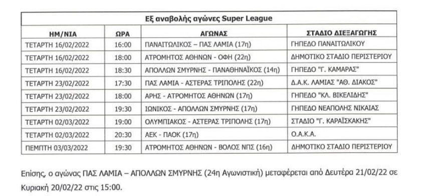 Πρόγραμμα