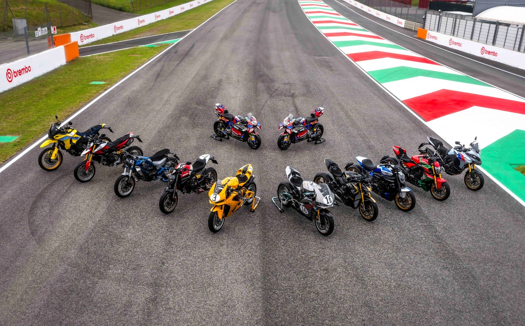 Ducati line up 100 years 2026
