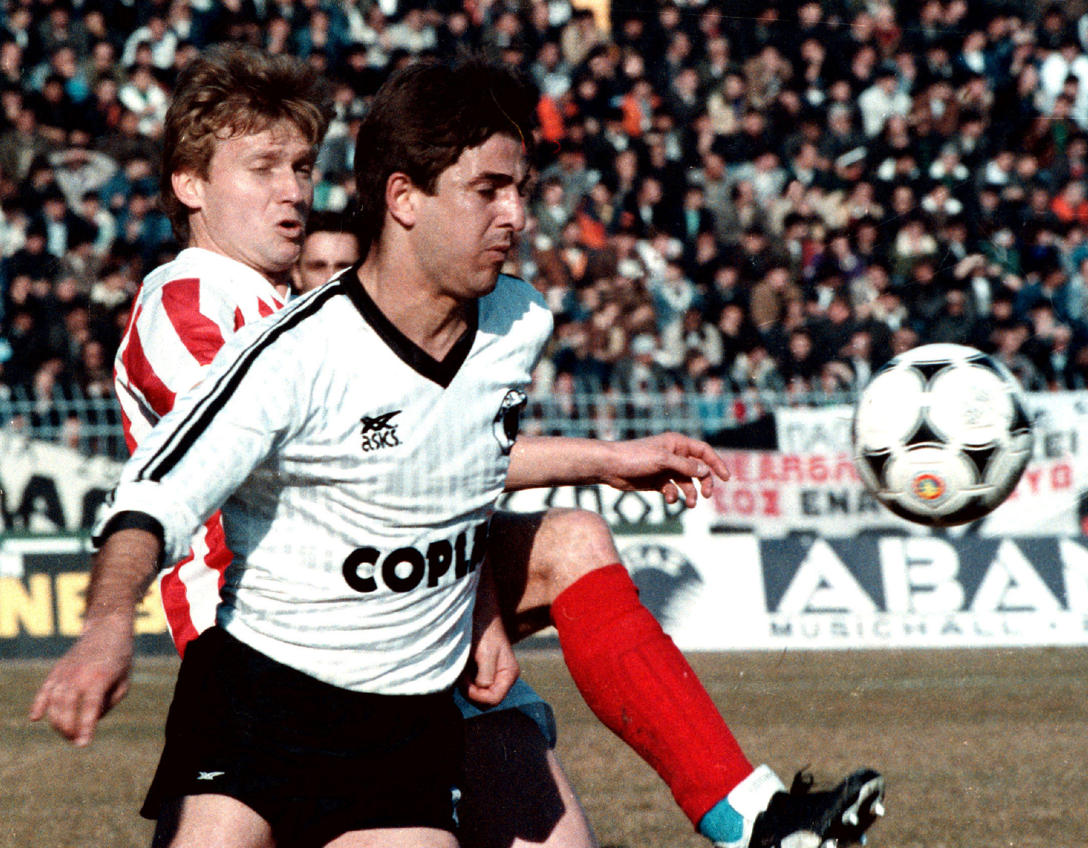 Ο Γιώργος Σκαρτάδος με τη φανέλα του ΠΑΟΚ