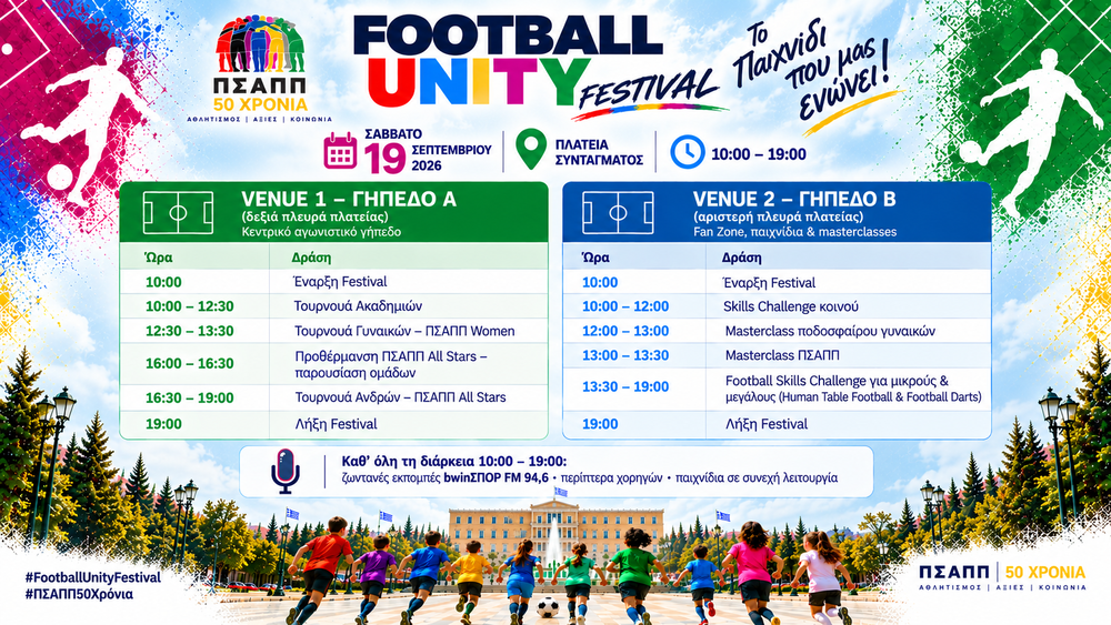 ΠΣΑΠΠ Football Unity Festival