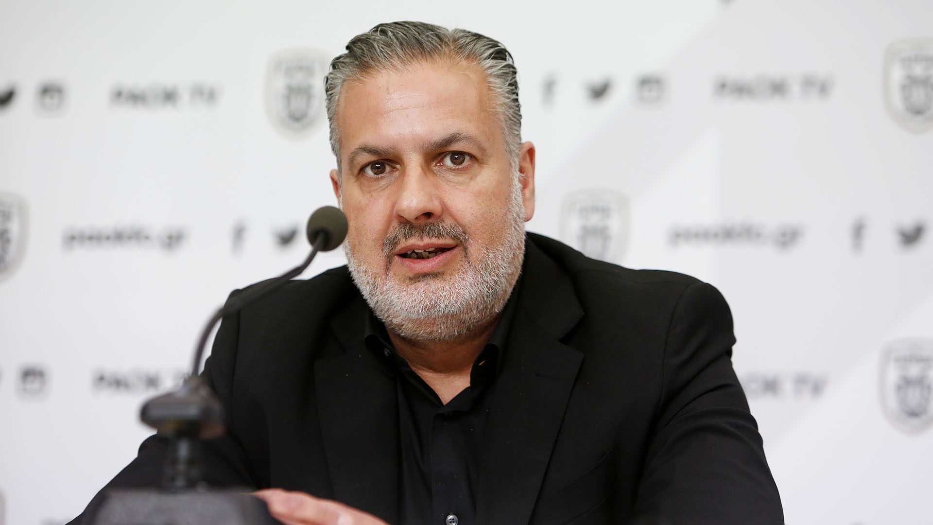 Ο Ζοσέ Μπότο στην πρώτη συνέντευξη Τύπου ως τεχνικός διευθυντής του ΠΑΟΚ