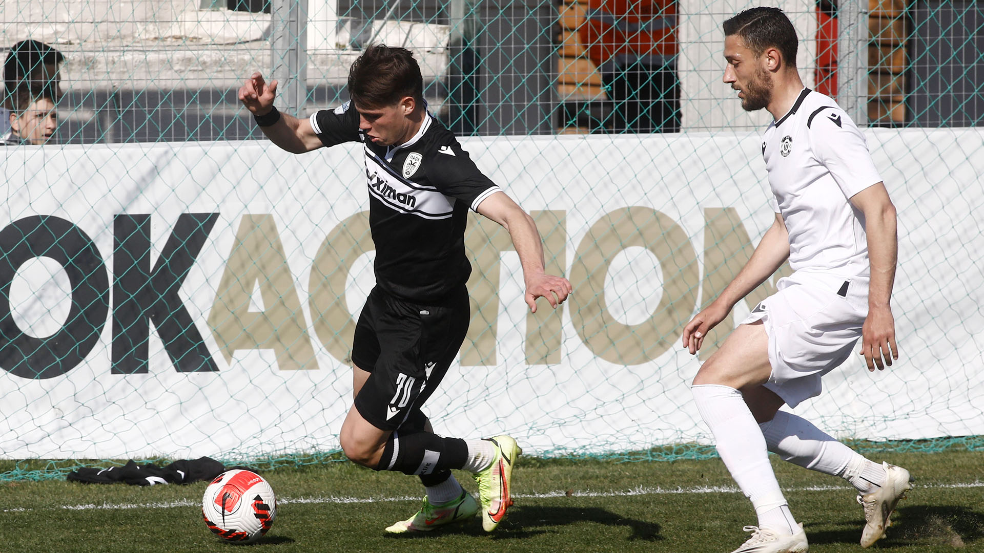 Ο Γιώργος Κούτσιας στο ΠΑΟΚ Β' - Πιερικός 1-1