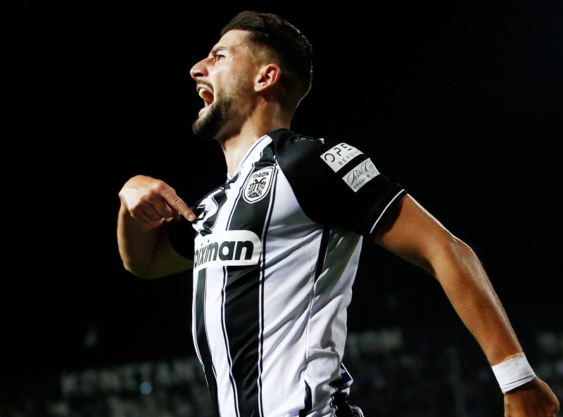 Ο Τσόλακ με τη φανέλα του ΠΑΟΚ