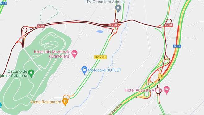 Η κίνηση γύρω από την πίστα