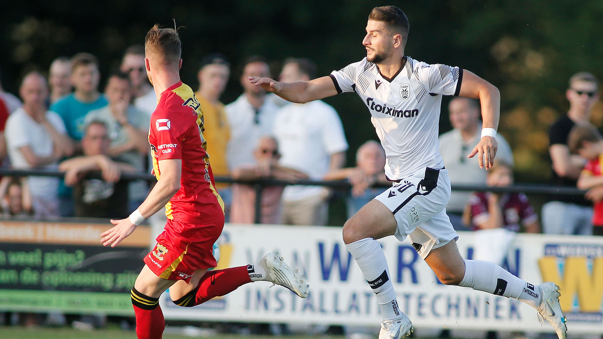 Ο Αντόνιο Τσόλακ στο φιλικό του ΠΑΟΚ