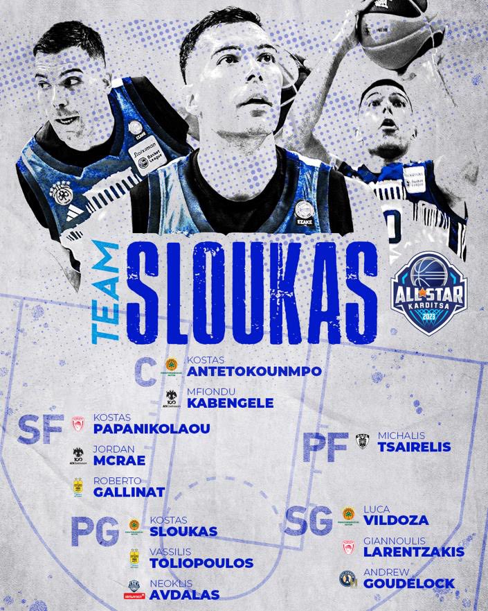 Παναθηναϊκός Καλαϊτζάκης αντί Μαντζούκα στο All Star Game Gazzetta
