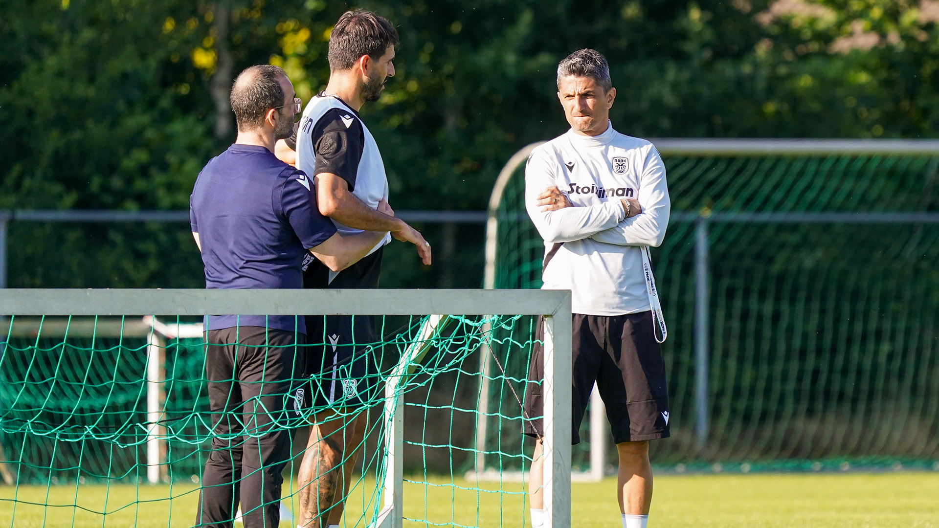 Ο Ραζβάν Λουτσέσκου με τον Νέλσον Ολιβέιρα