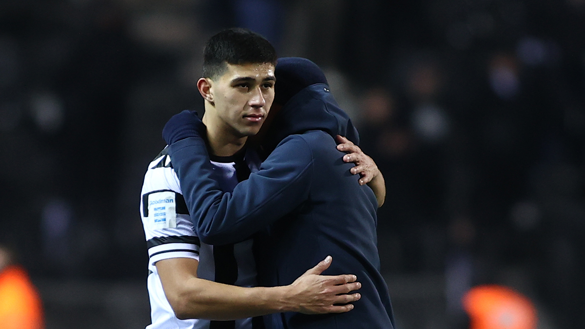 Ο Δημήτρης Χατσίδης με τον Ραζβάν Λουτσέσκου