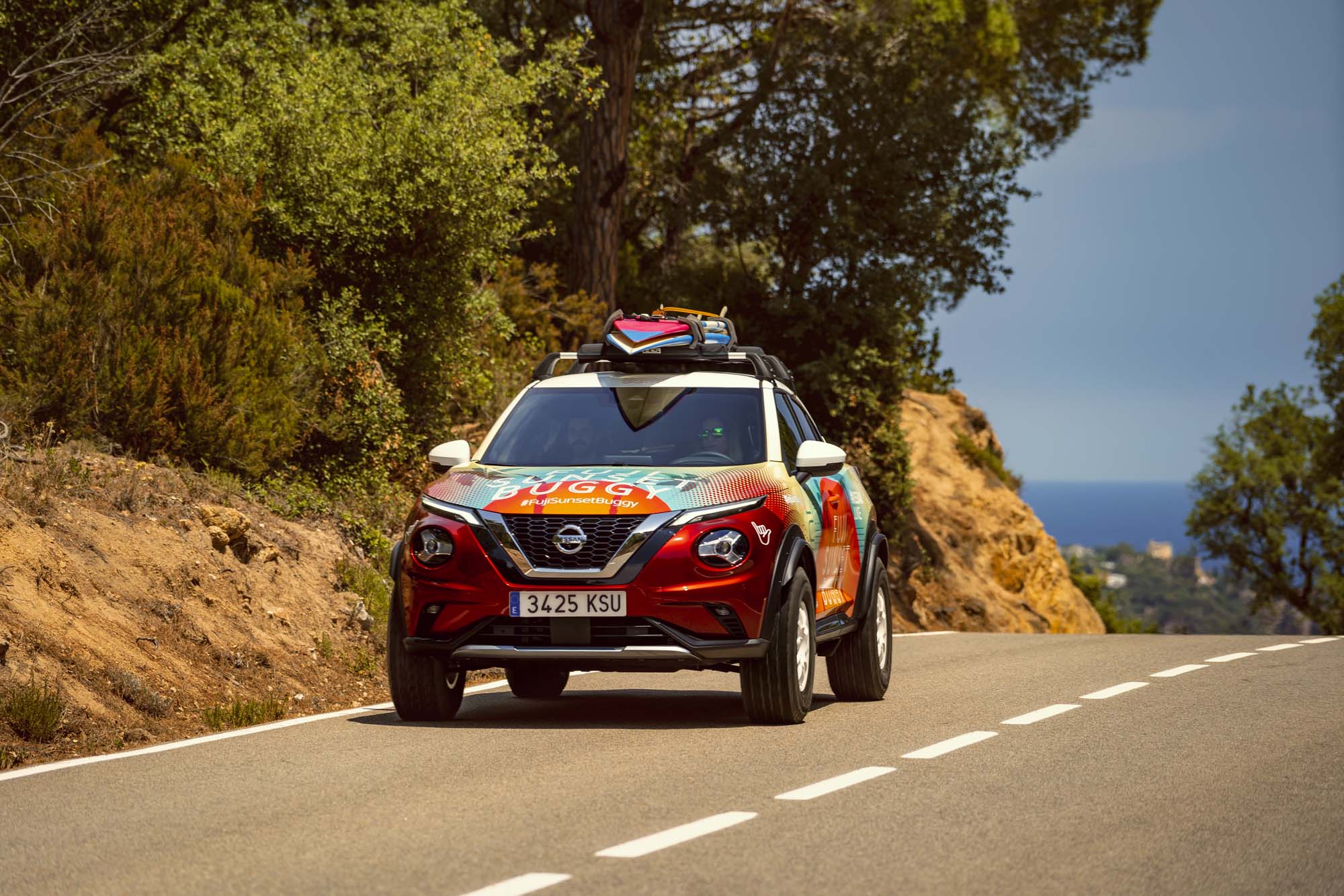 Nissan Juke Fuji Sunset