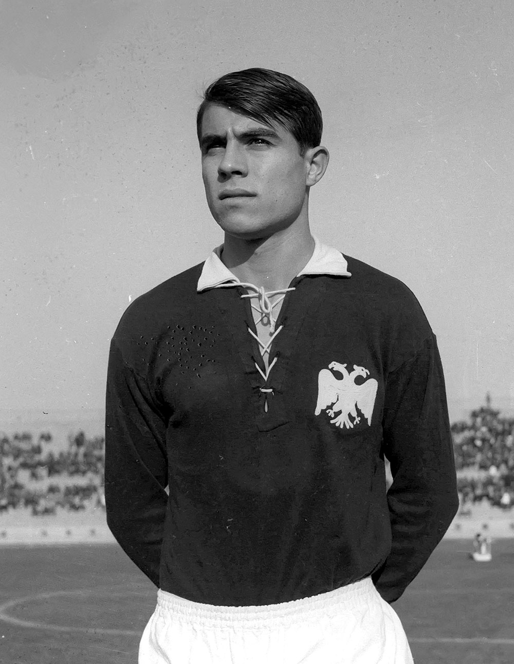 Ο Γιώργος Κούδας με τη φανέλα του ΠΑΟΚ τη δεκαετία του '60