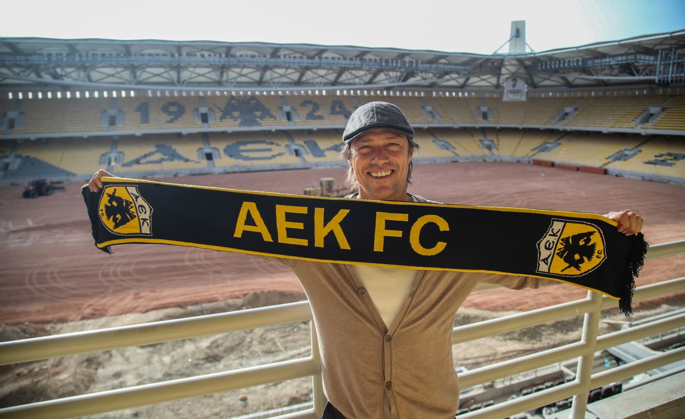 Ο Αλμέιδα στην OPAP Arena