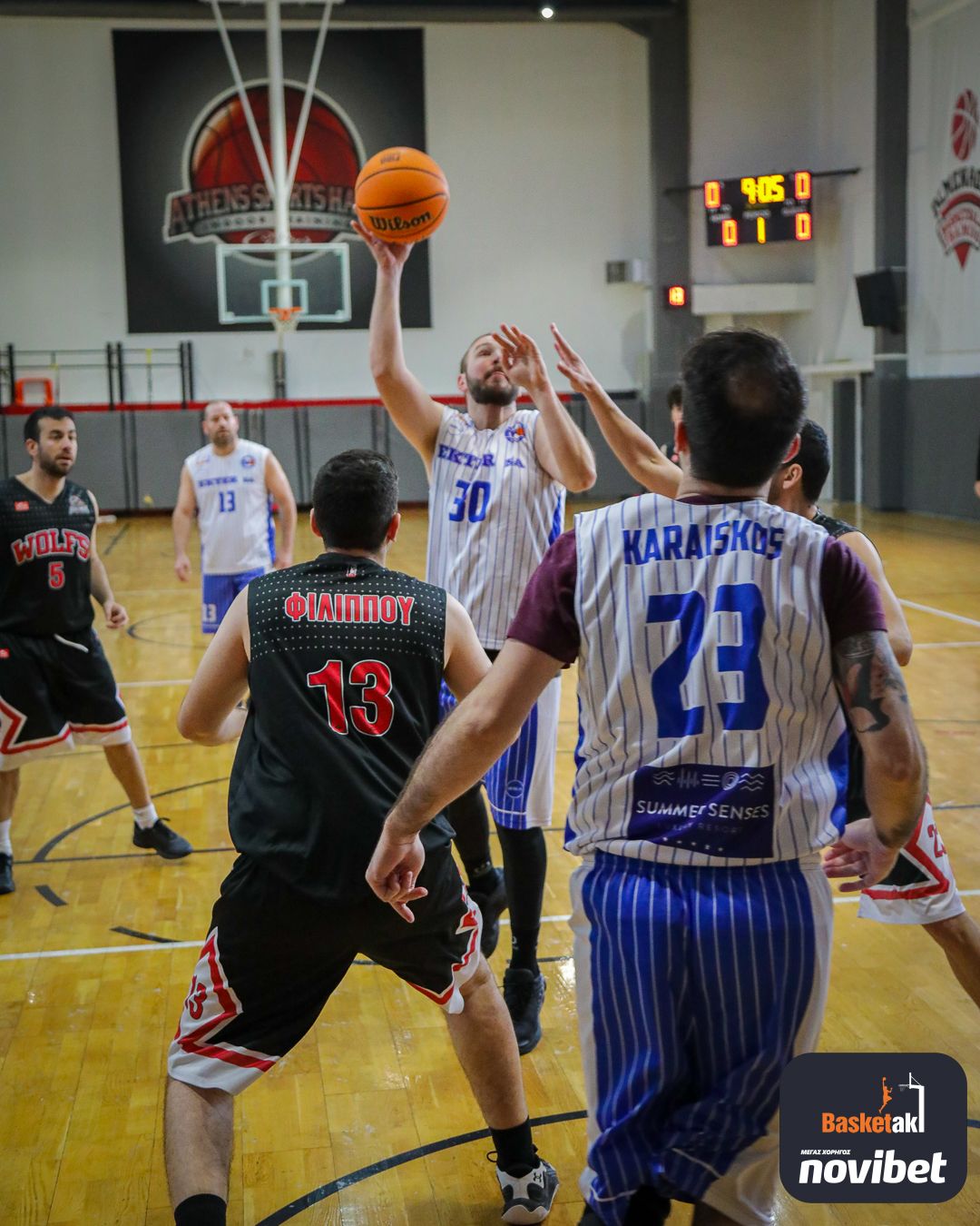 Από αγώνα για το basketaki