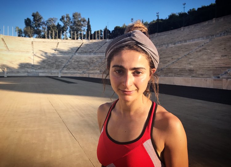Η Alexi Pappas στο Παναθηναϊκό στάδιο
