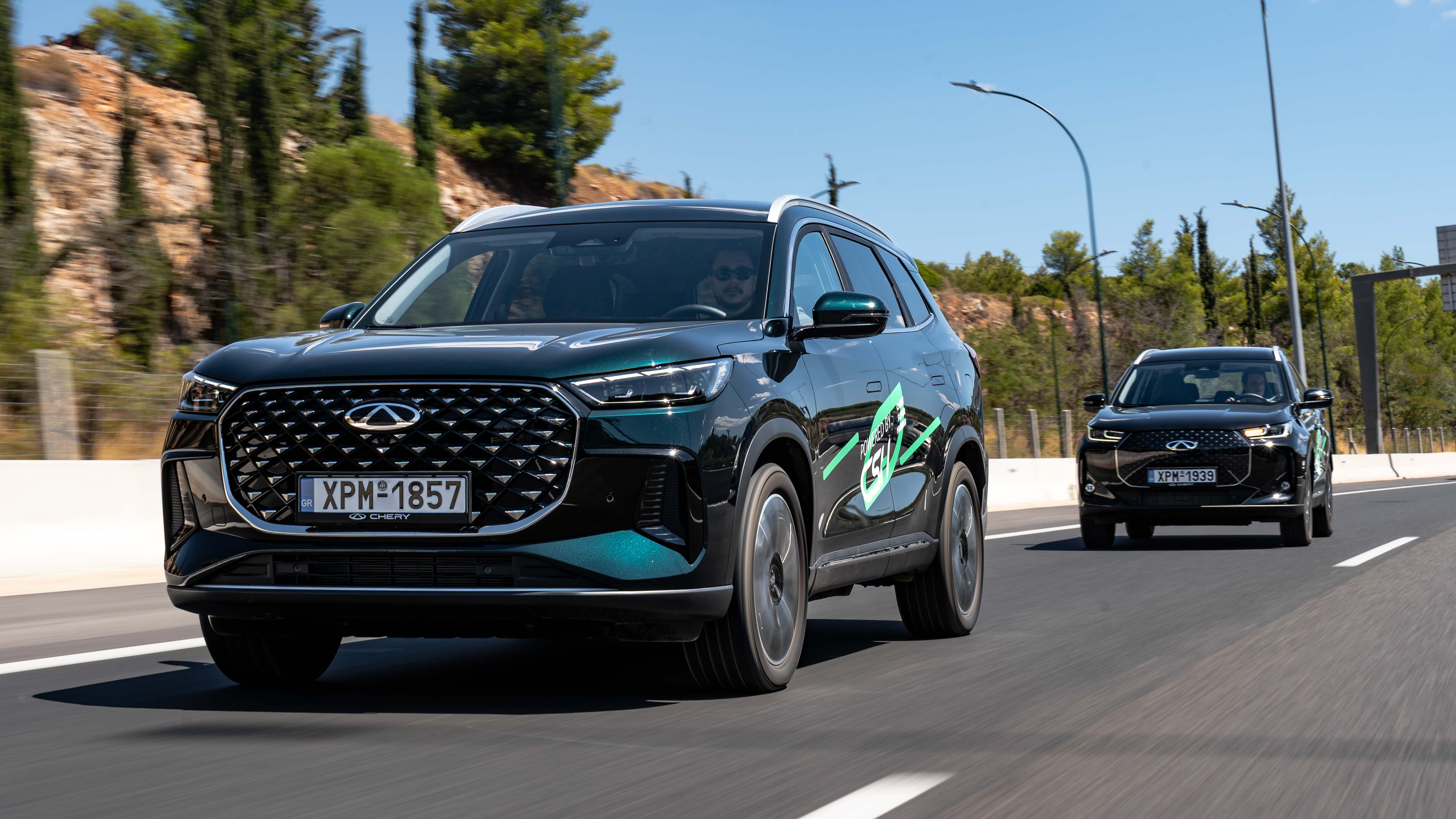 Chery Tiggo 7 & Tiggo 8 PHEV