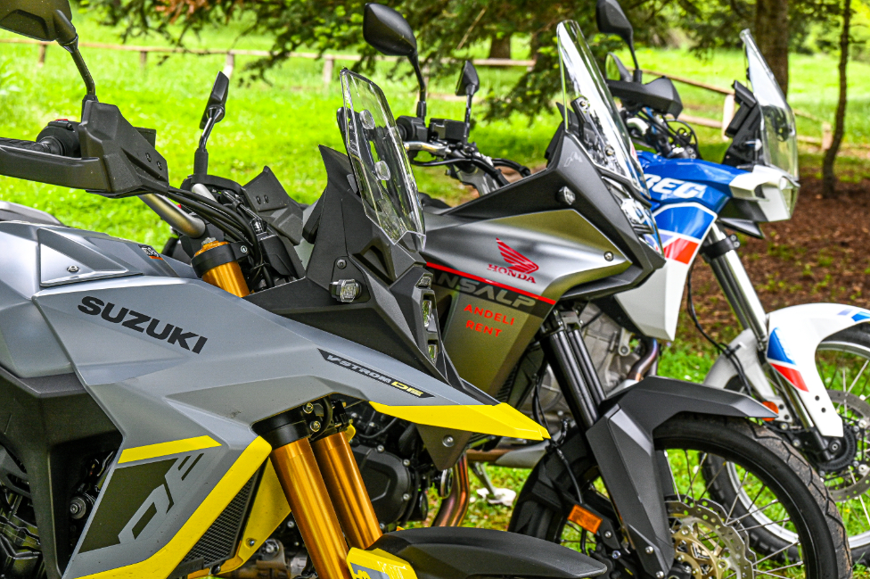 Aprilia Tuareg 660 vs Honda XL 750 Transalp vs Suzuki V-Strom 800DE