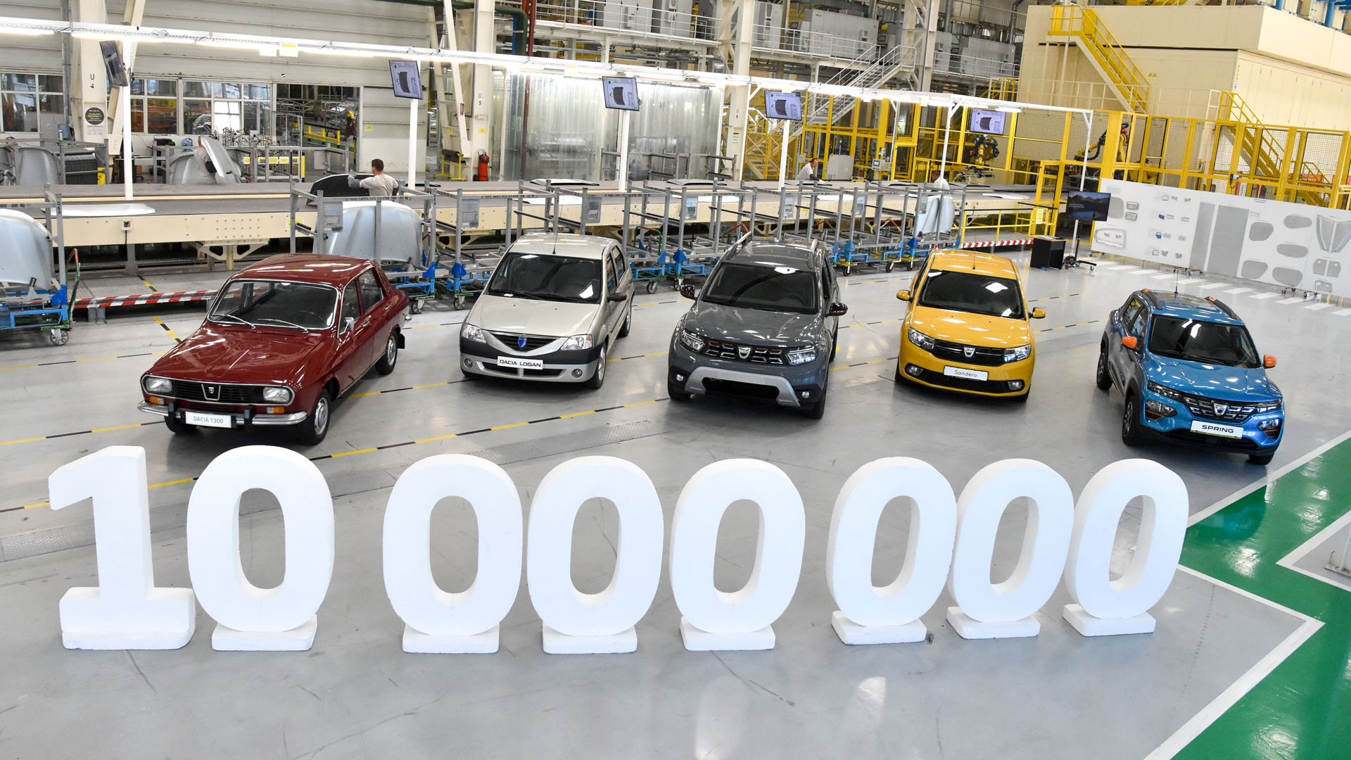 Dacia 10 εκατομμύρια οχήματα