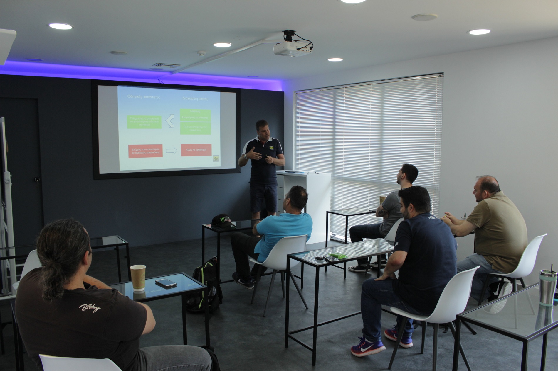 Driving Academy training