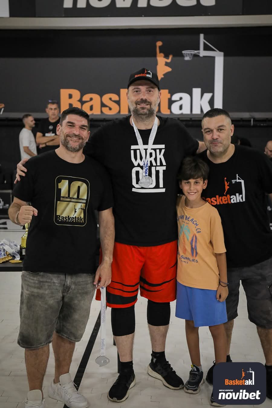 Από αγώνα για το basketaki