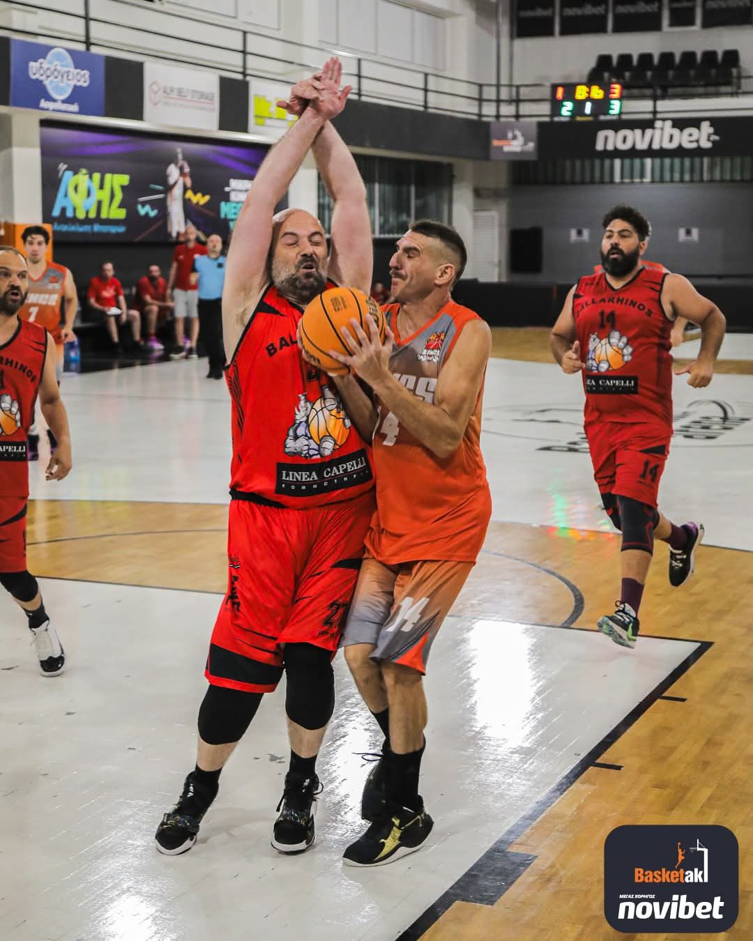 Από αγώνα για το basketaki