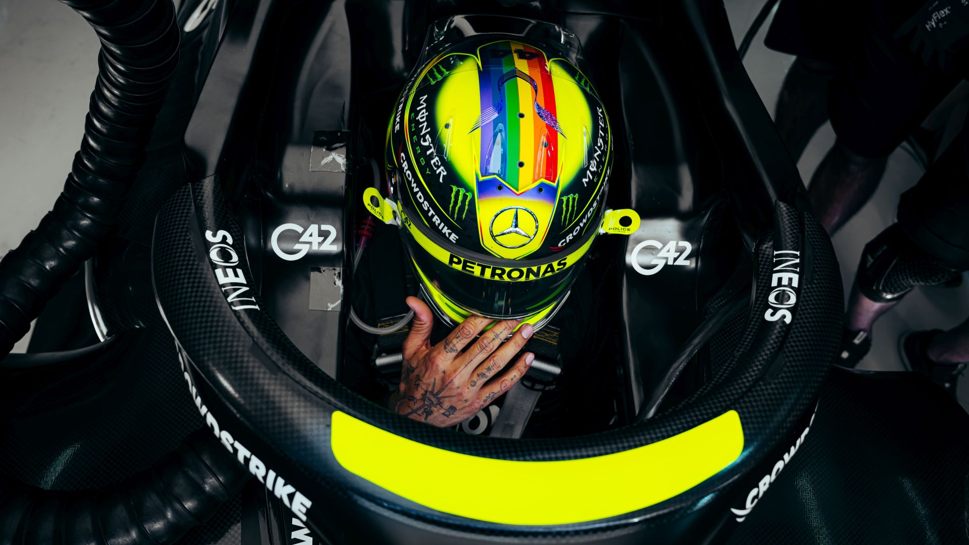 Ο Λιούις Χάμιλτον στο Μπαχρέιν