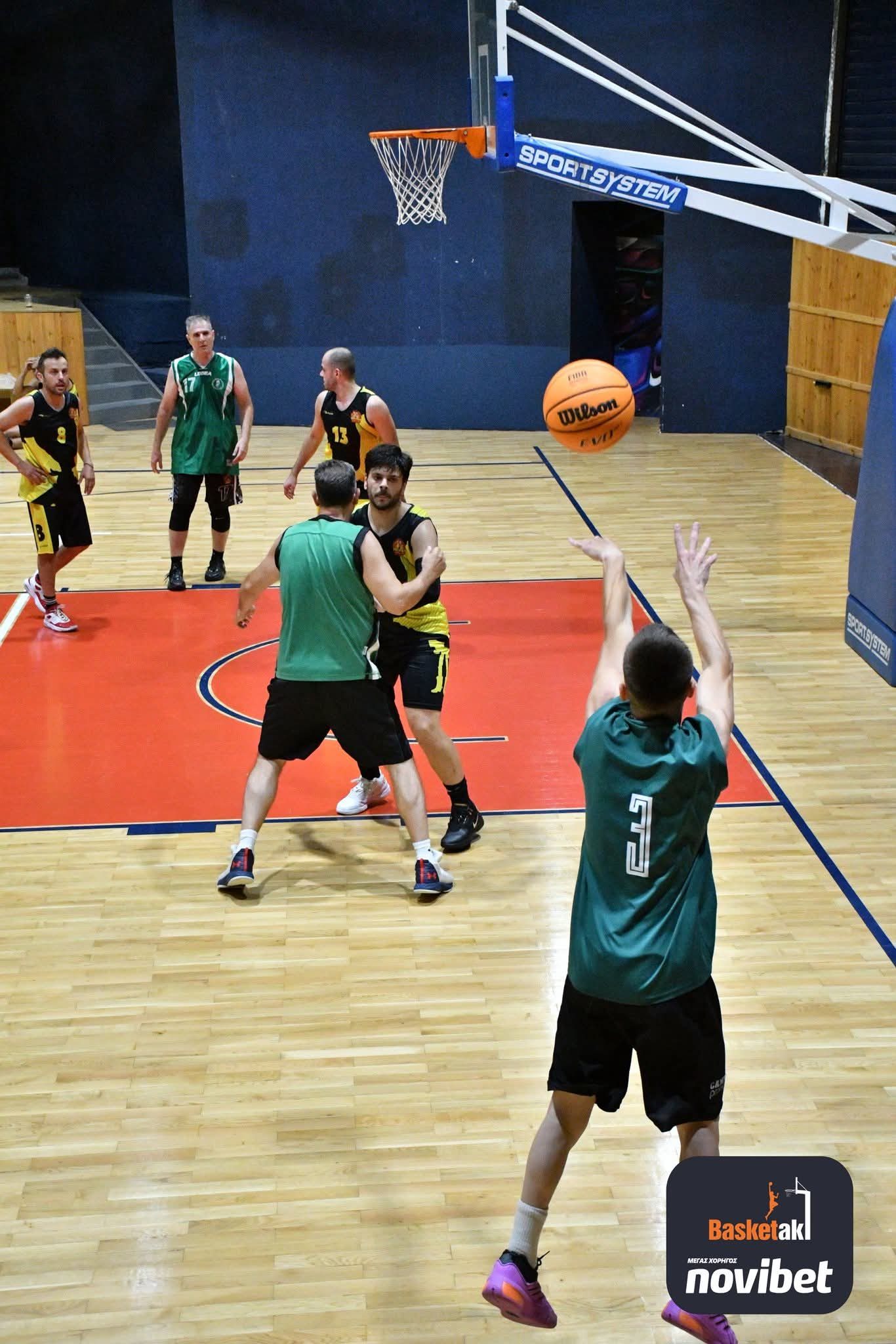 Από αγώνα για το basketaki