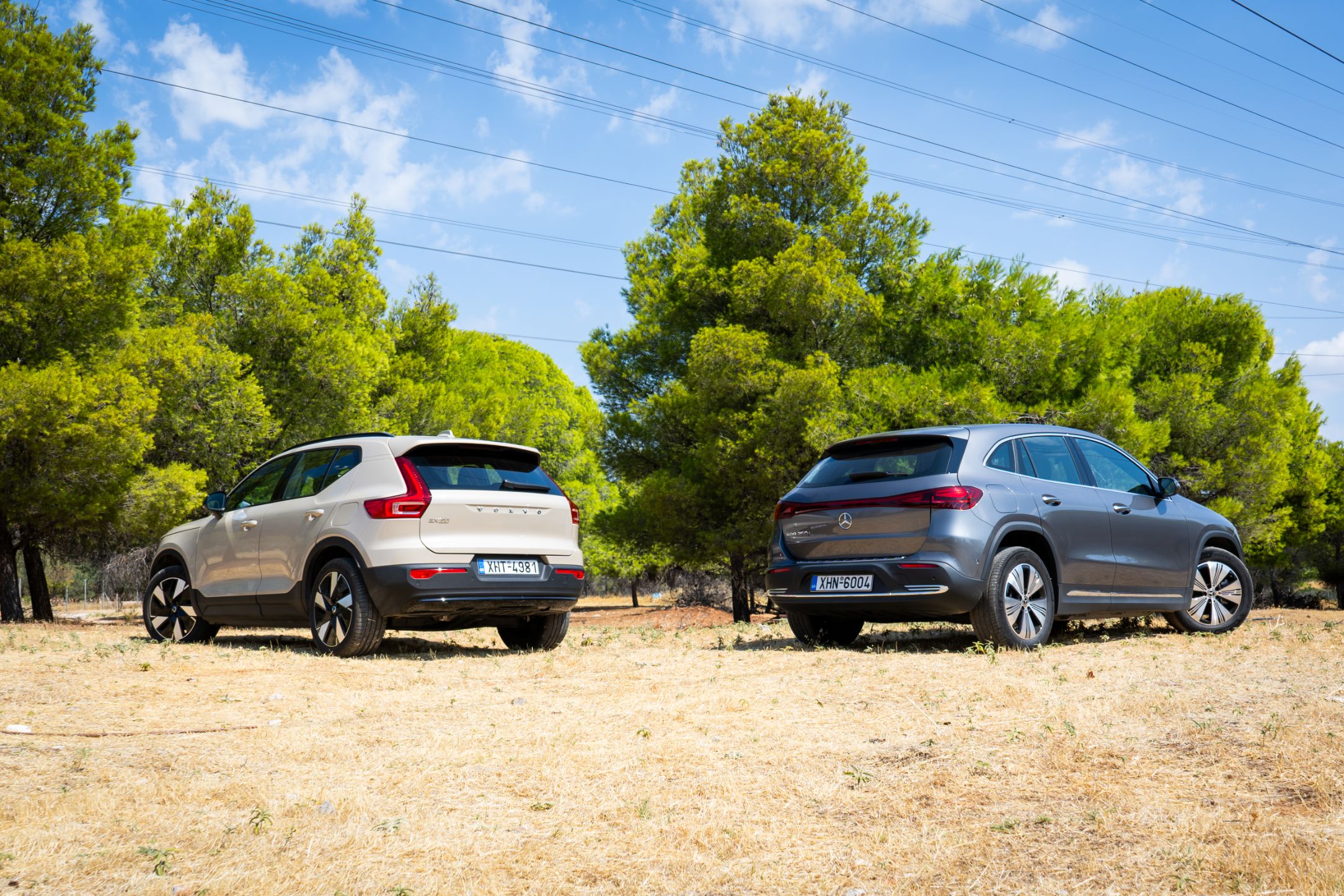 Mercedes EQA vs Volco EX40