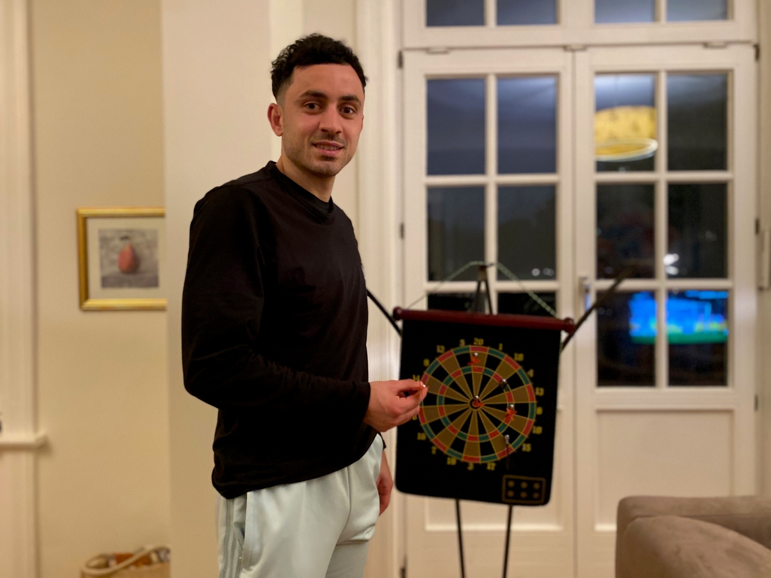 Ο Σάλιακας στο σπίτι του στο Αμβούργο