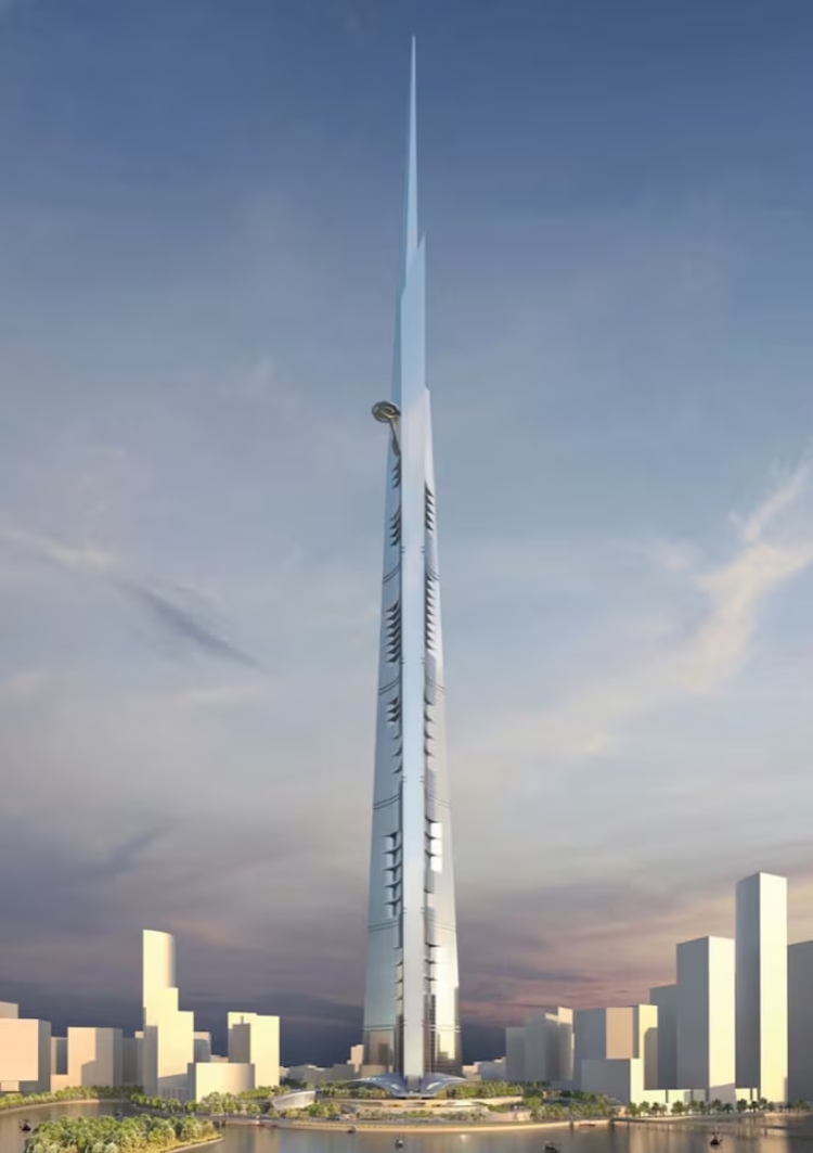 Jeddah Tower στη Σαουδική Αραβία
