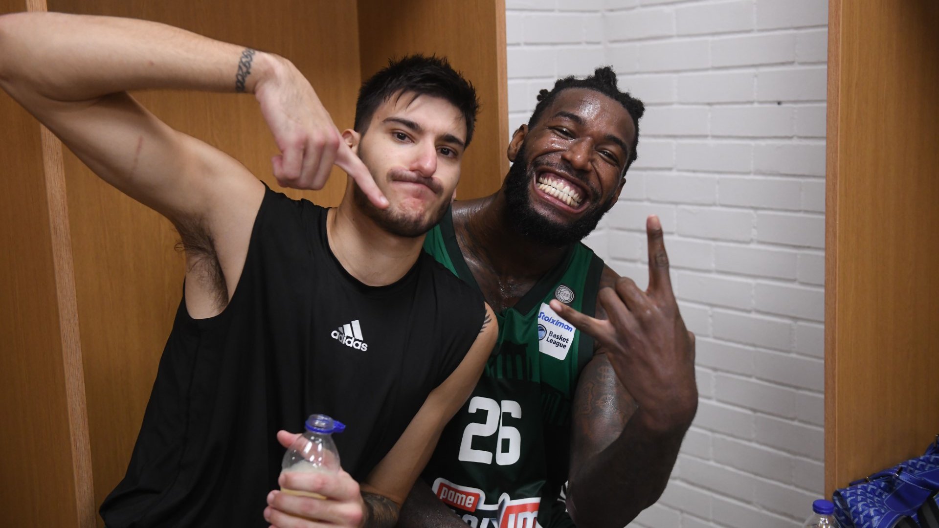 Ο Καλαϊτζάκης με τον Λεσορ