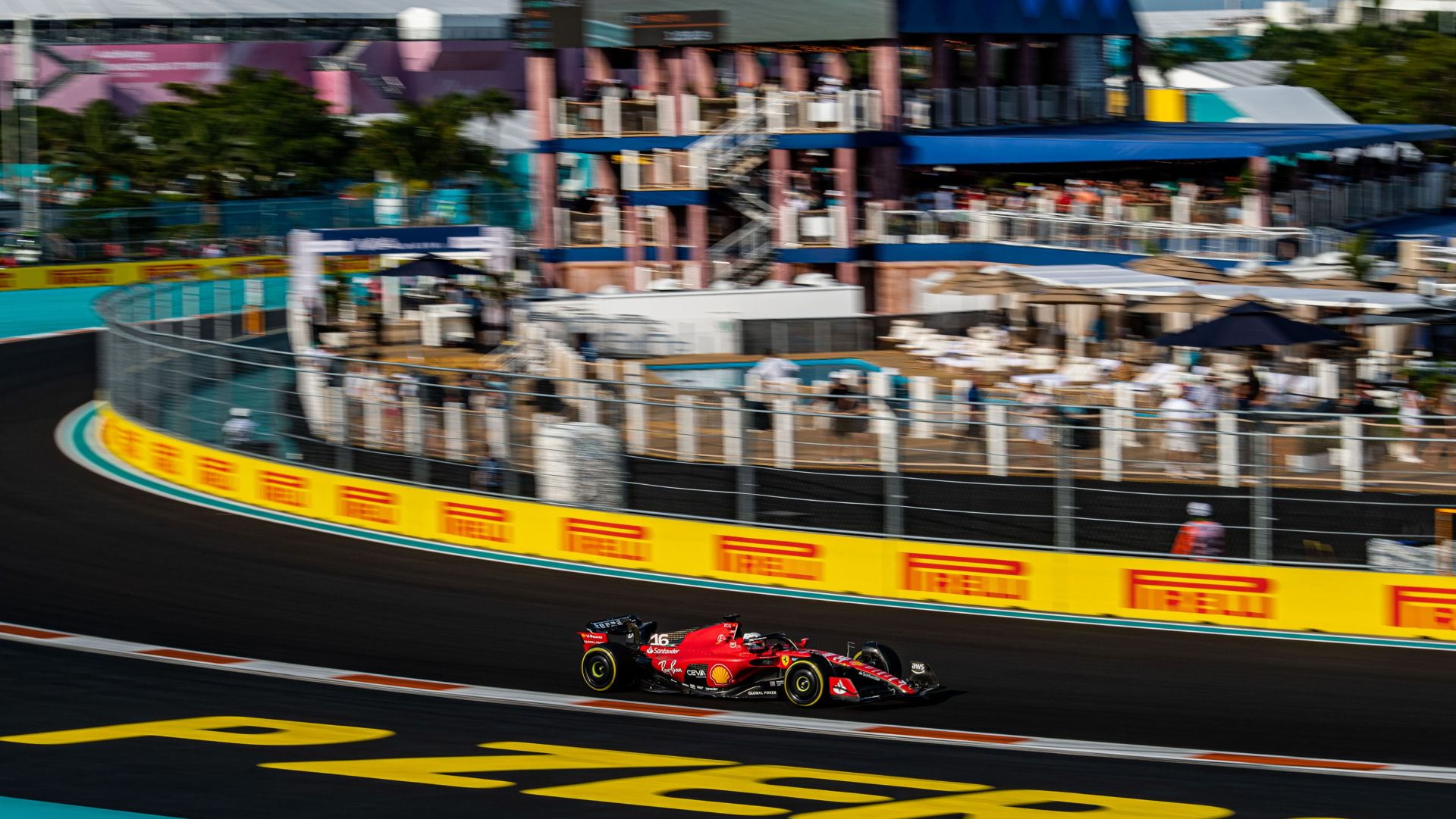 Ο Σαρλ Λεκλέρ στο FP2 του Μαϊάμι