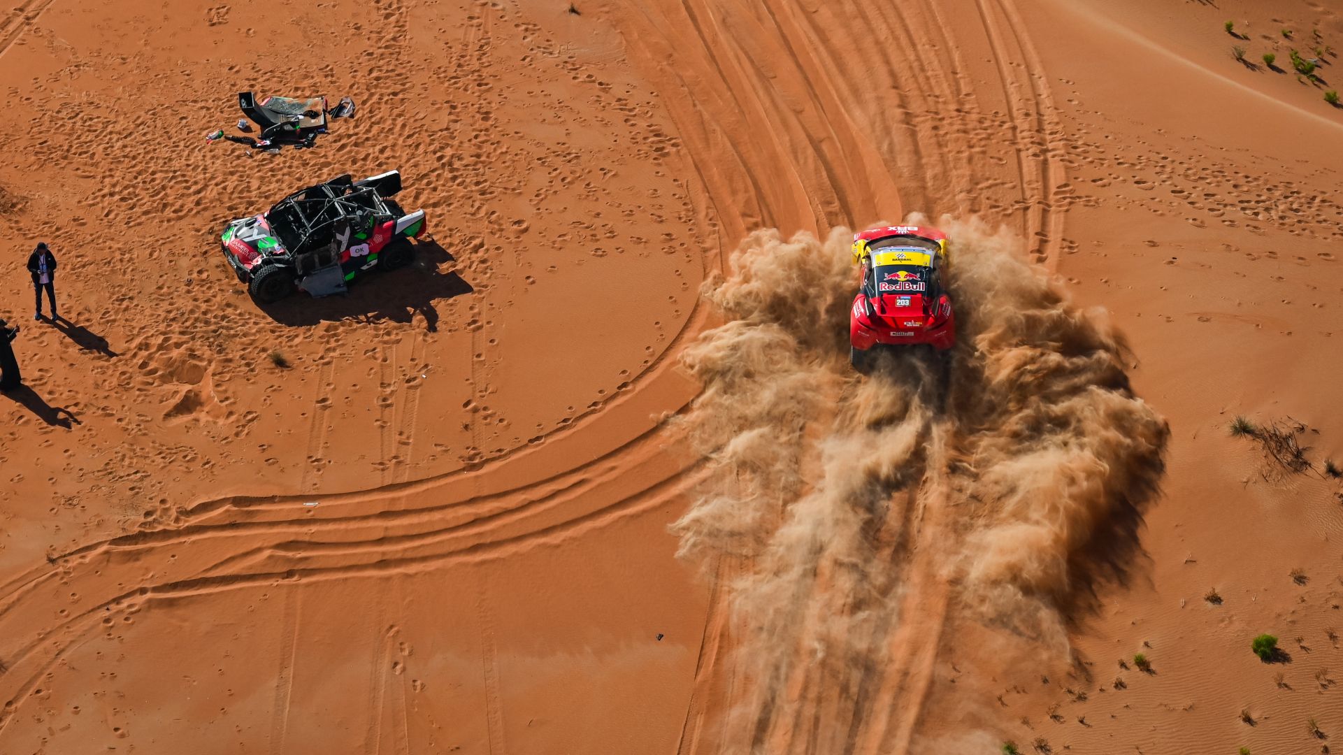 O Λεμπ εν δράσει στο Ράλλυ Ντακάρ 2024
