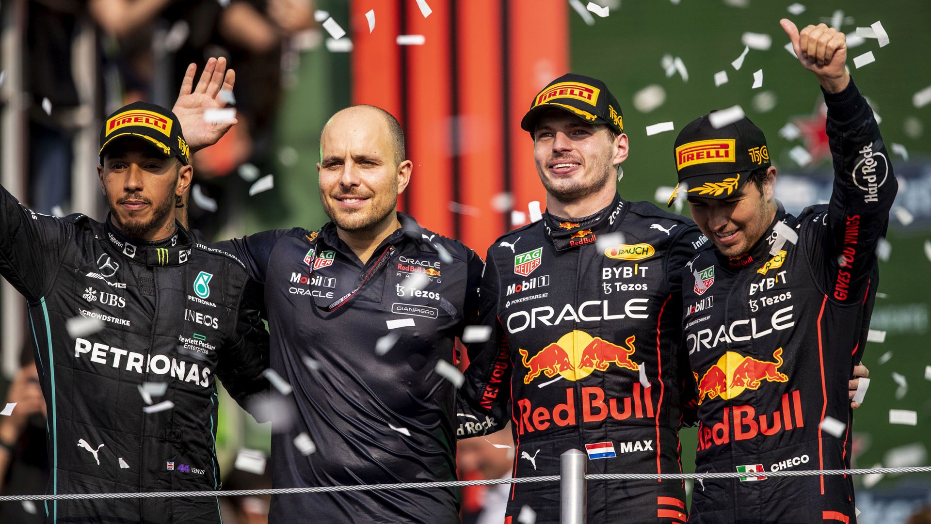 Το βάθρο του 2022 στο Μεξικό