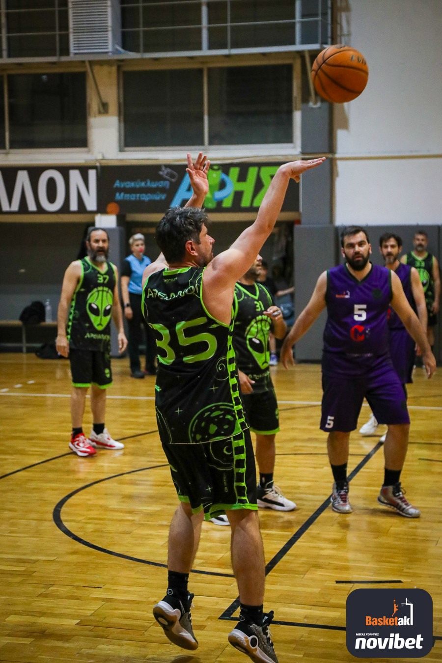 Από αγώνα για το basketaki